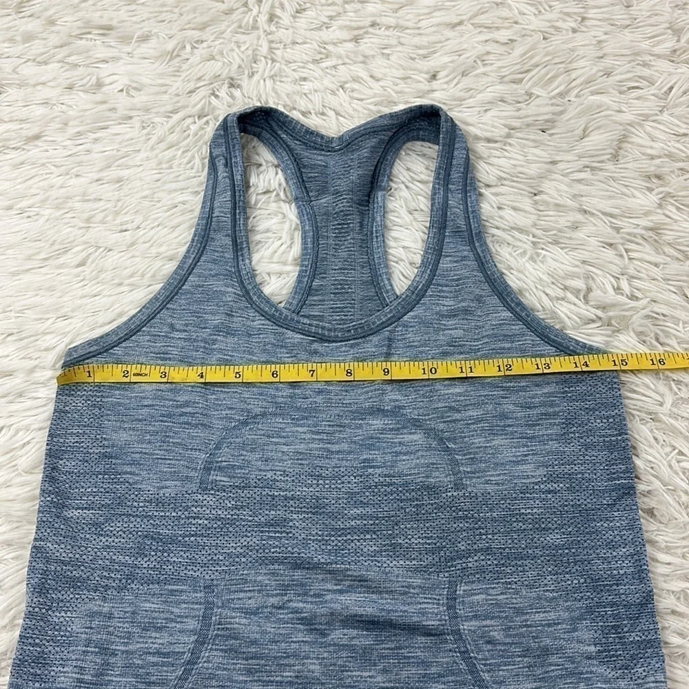 Lululemon Swiftly Tech Tank Heathered Blue
